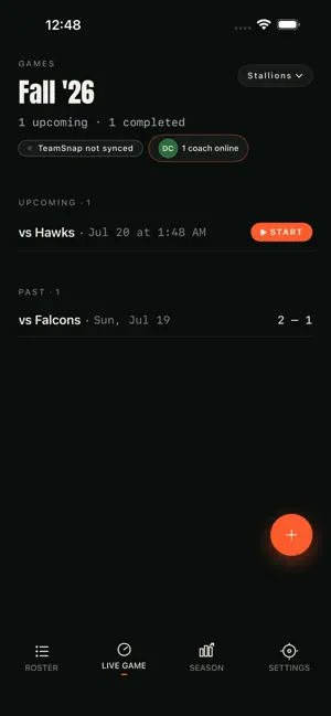 Squadly: Soccer Playing Time screenshot 2