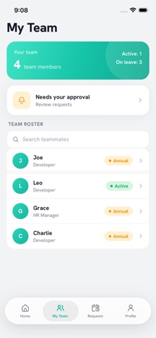 Crootive HRMS - Employee App screenshot