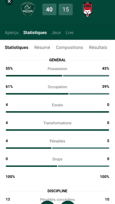 Screenshot #2 pour Section Paloise