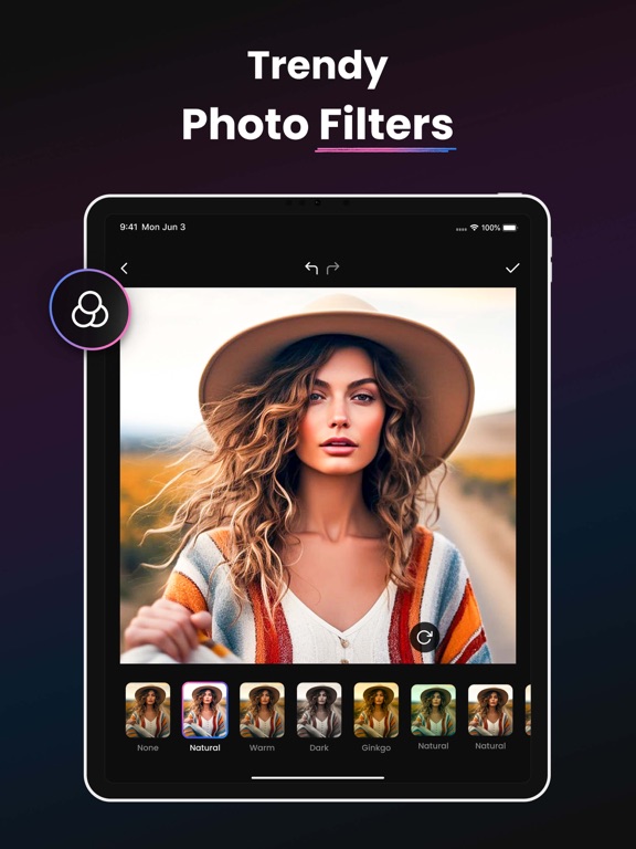 PixGlow: AI Photo Editor iPad screenshot 9 - Photo & Video app