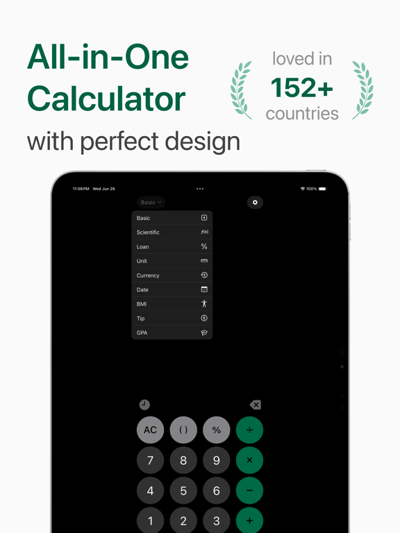 Screenshot #4 pour Calculator Ultra for iPhone