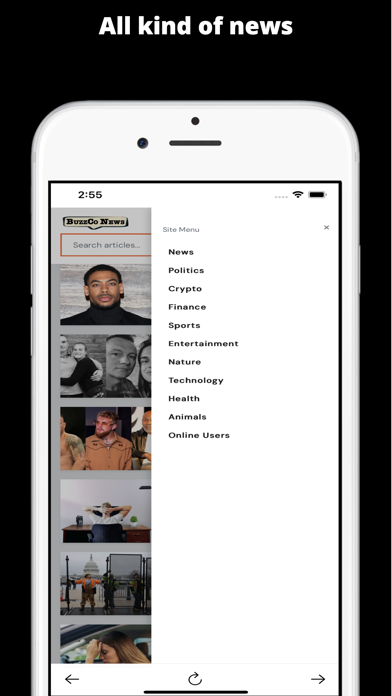 BuzzCo News Screenshot