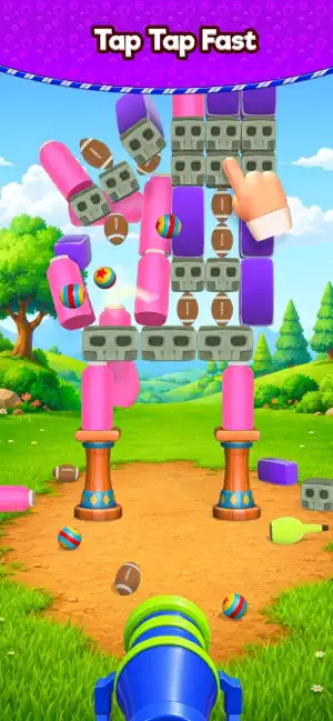 Smash Shots: Cannon Fire Knock screenshot 3