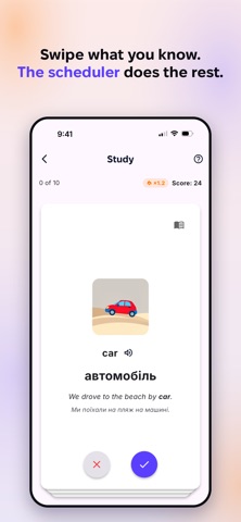 Flipo: Vocabulary Builder iPhone screenshot