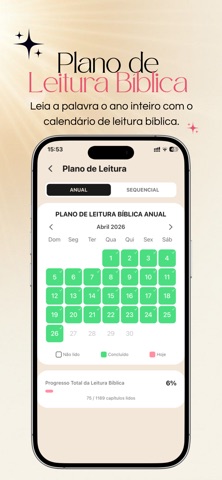 GlowApp - Devocional Feminino screenshot
