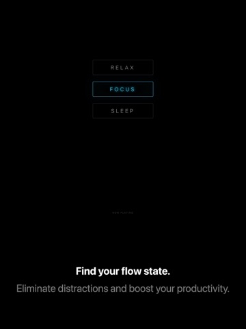 Ambient: Relax, Focus, Sleep iPad screenshot