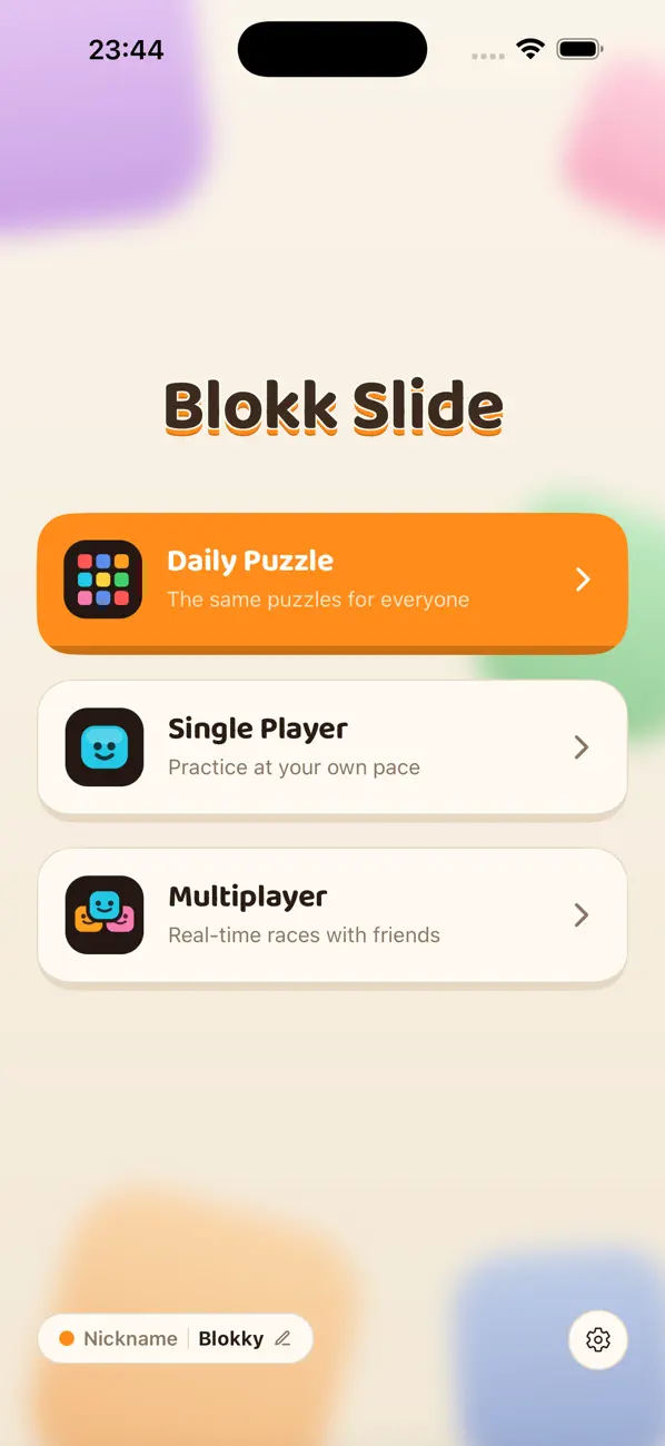 Screenshot #1 pour Blokk Slide