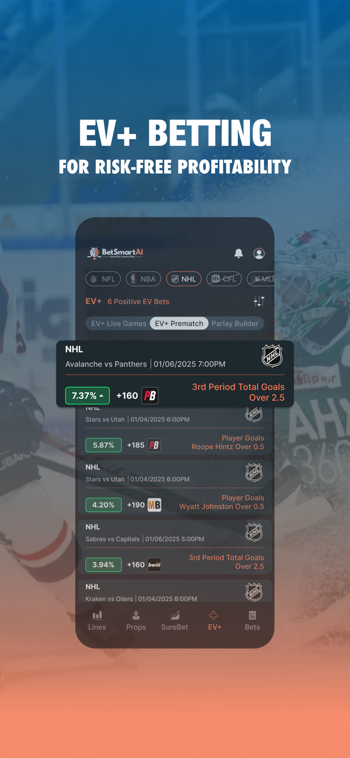 AI Sports Betting : BetSmartAI screenshot 7