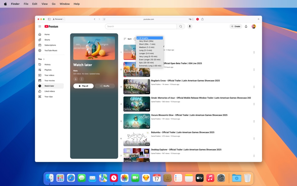 TimeTube (macOS) Av: Niels Boey TimeTube (macOS) Av: Niels Boey