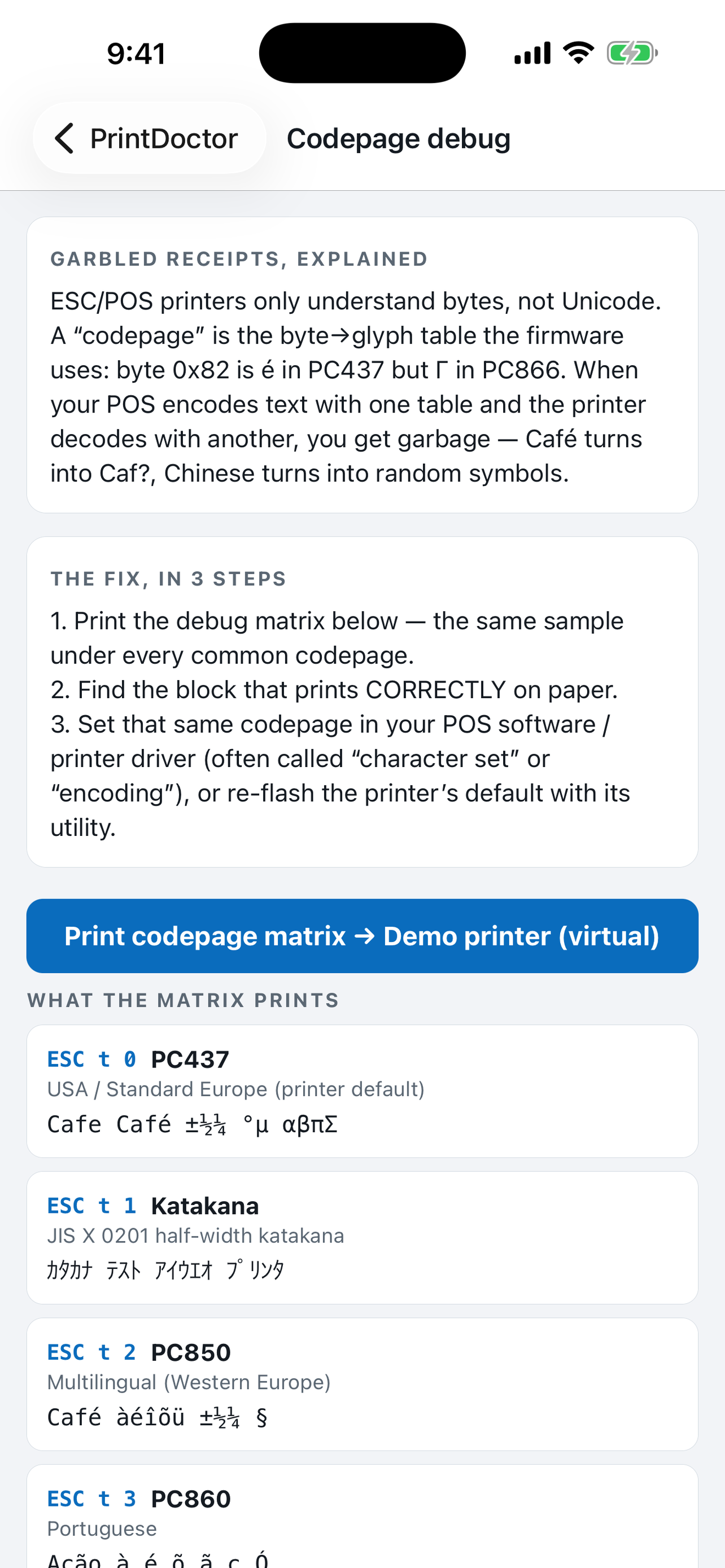PrintDoctor: Receipt Printer screenshot 3