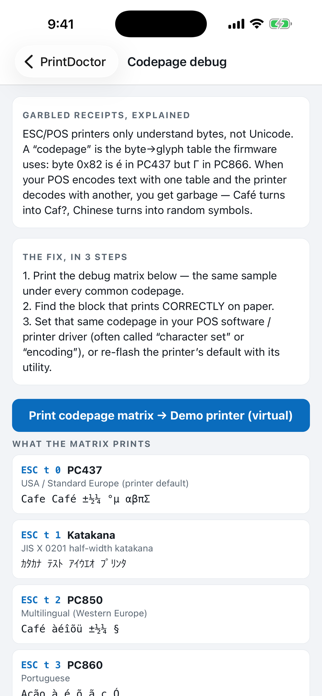 PrintDoctor: Receipt Printer Screenshot 3 of 5