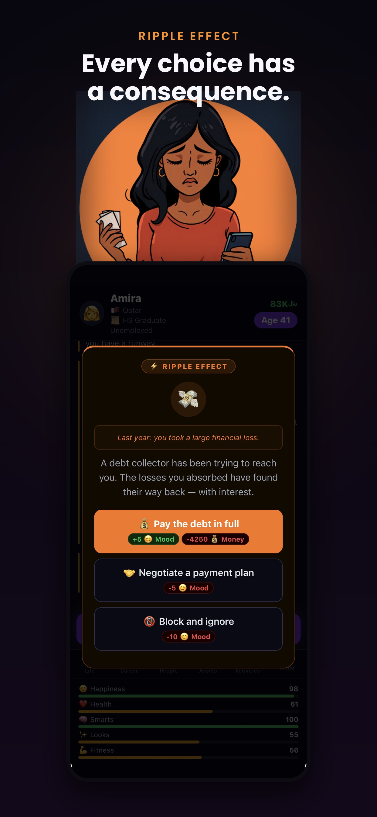 Bloodline - Life Simulator screenshot 4