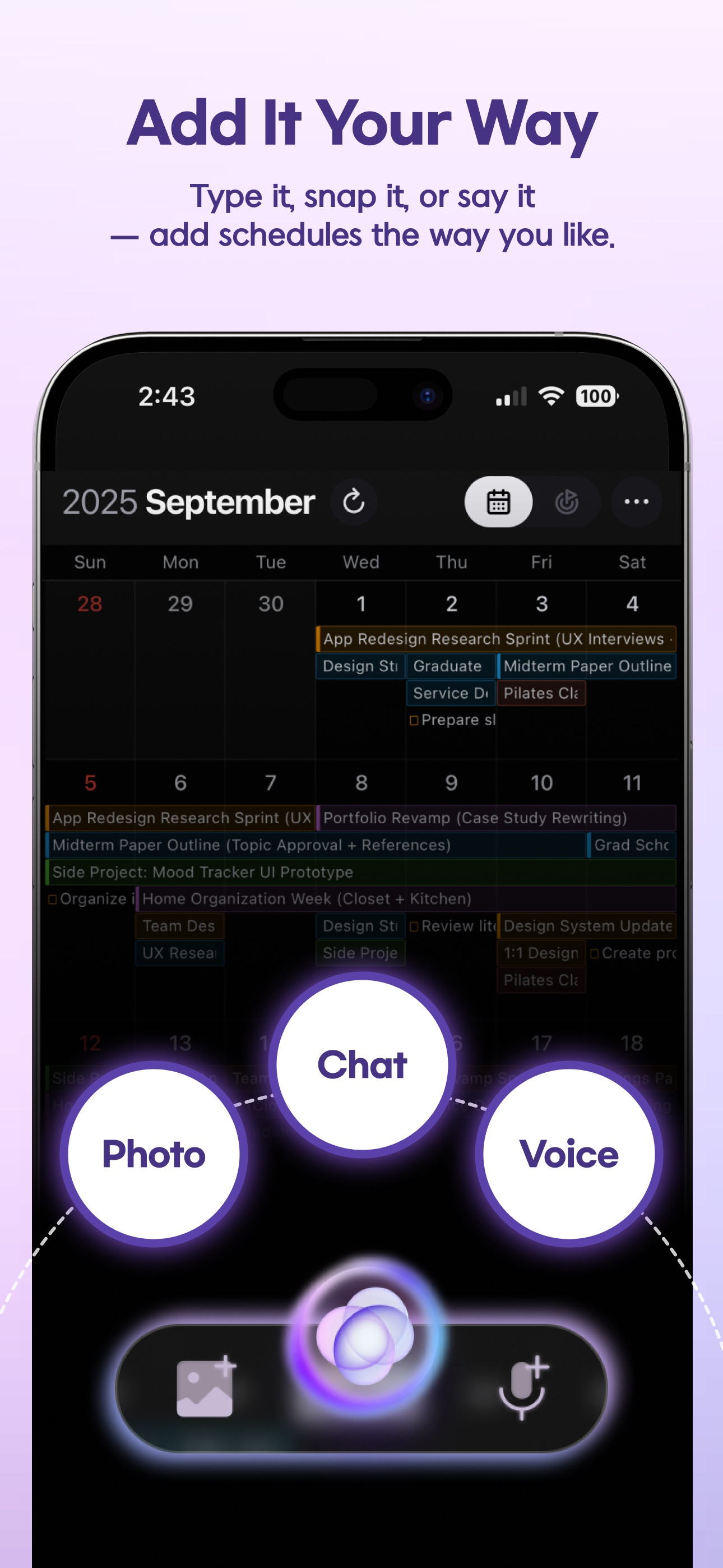 Trace - AI Calendar, Planner