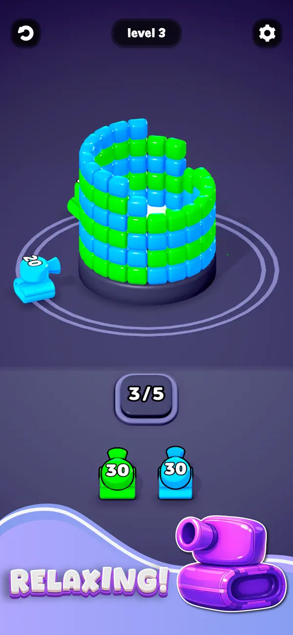 #1. Color Brick Tower (iOS) Με: Lutfi Baykan