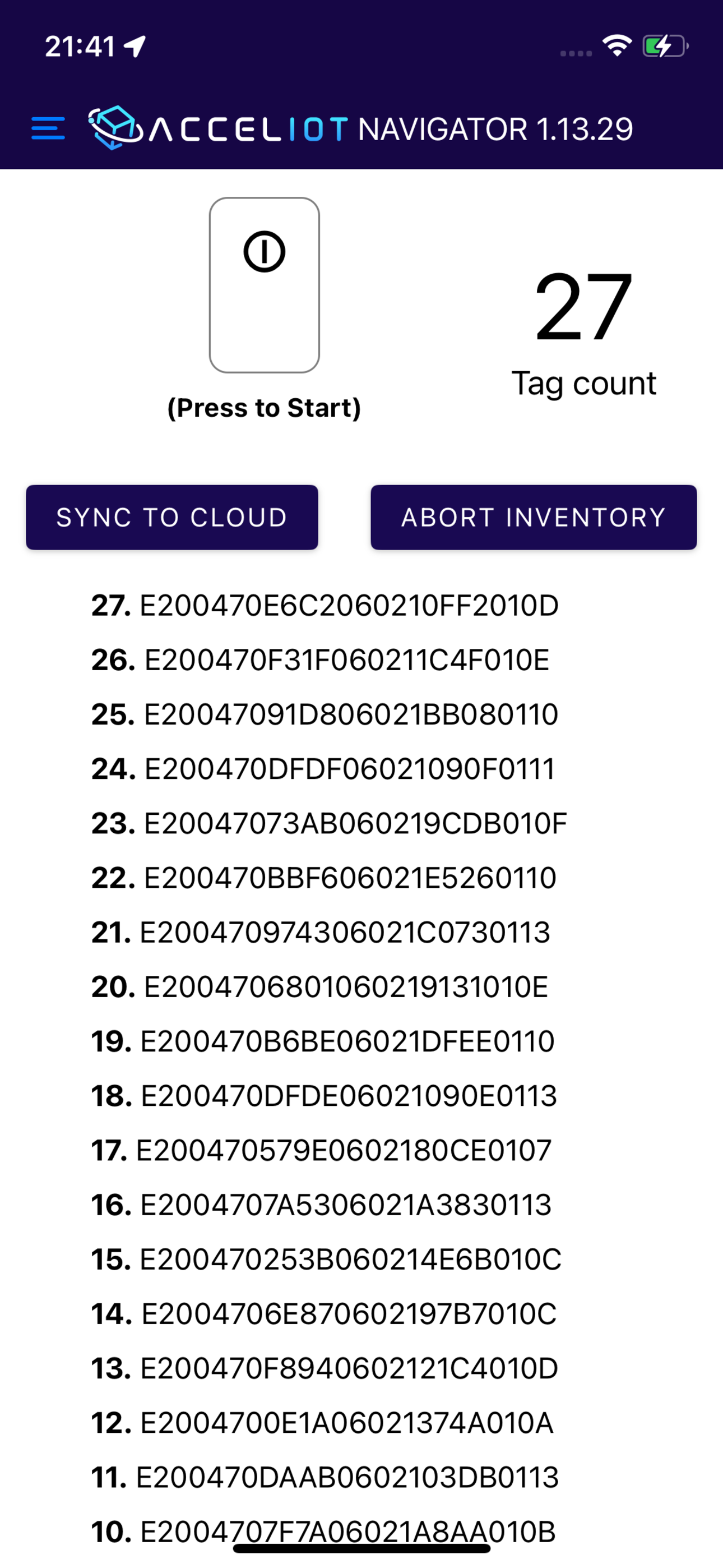 Acceliot Navigator screenshot 5