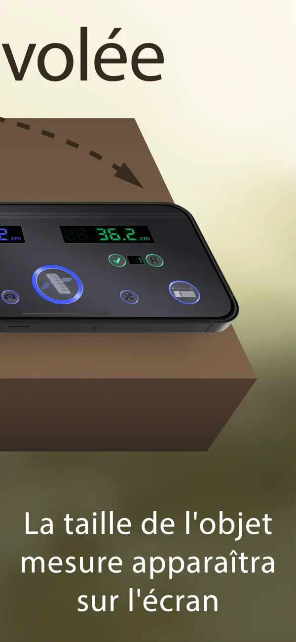 Screenshot #3 pour Règle Volante : Mesures 3D