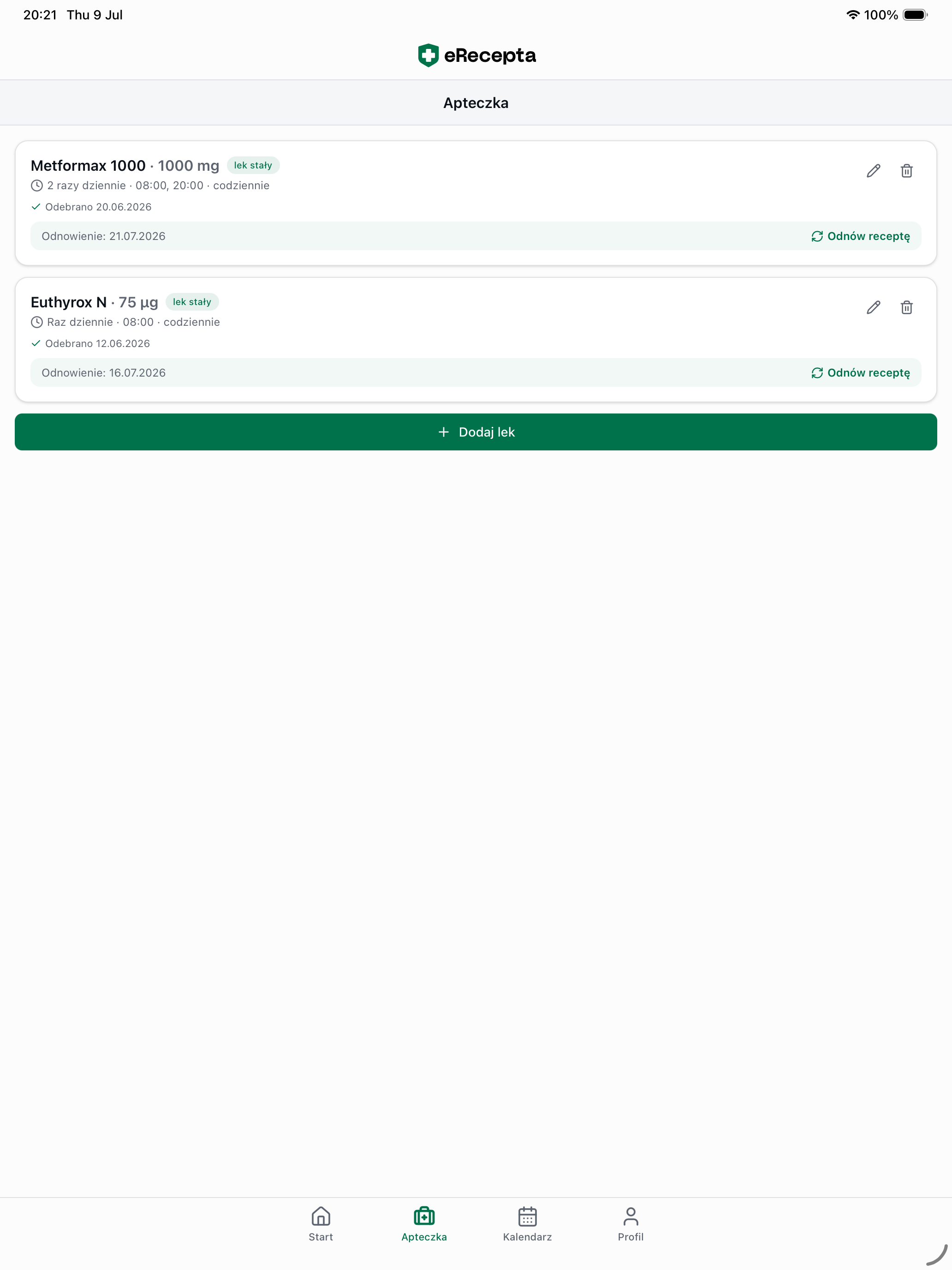 eRecepta Online screenshot 8