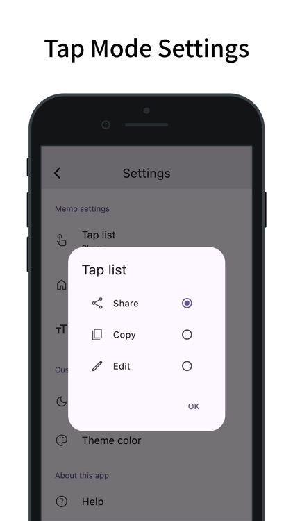 Memo: copy & share templates
