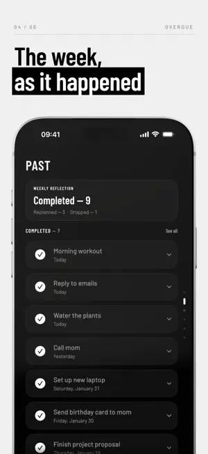 Overdue: minimal to-do screenshot 4