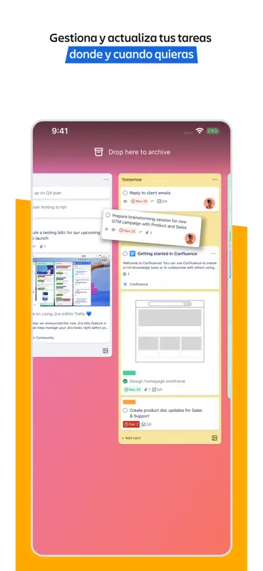 Trello: seguimiento de tareas screenshot 3 of 5