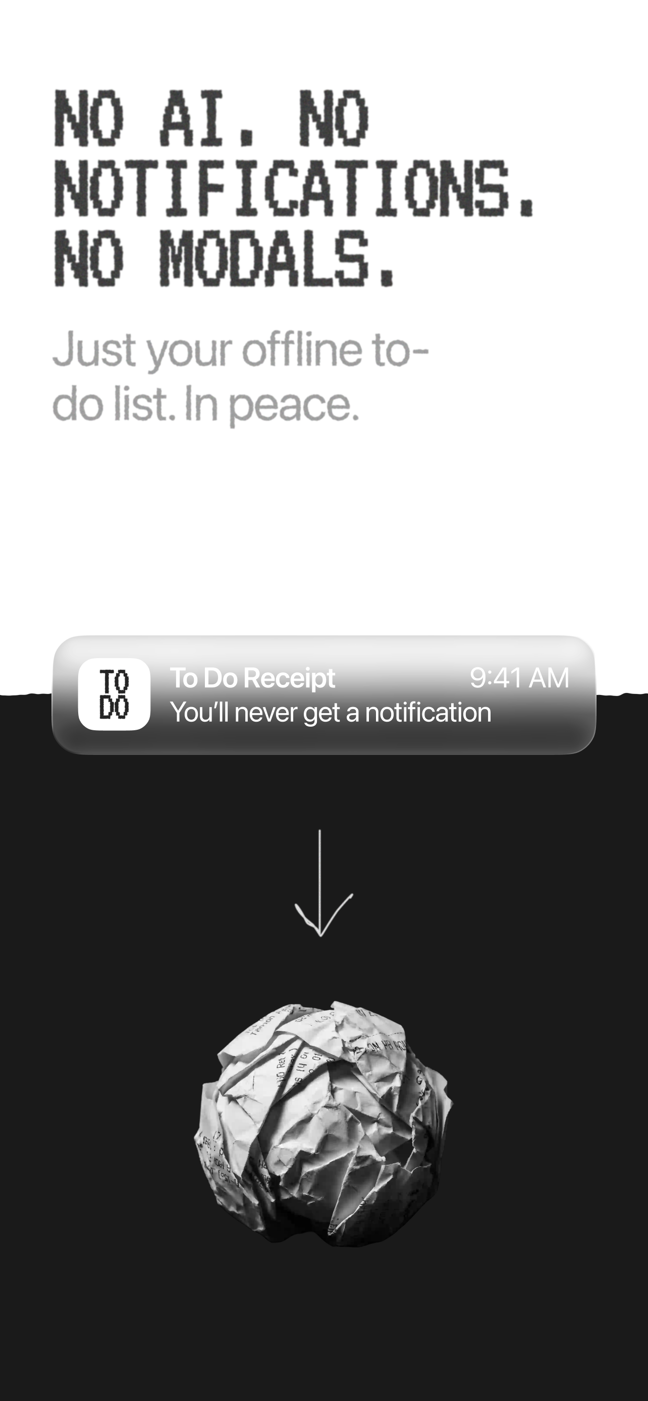 To Do Receipt: Simple List screenshot 4