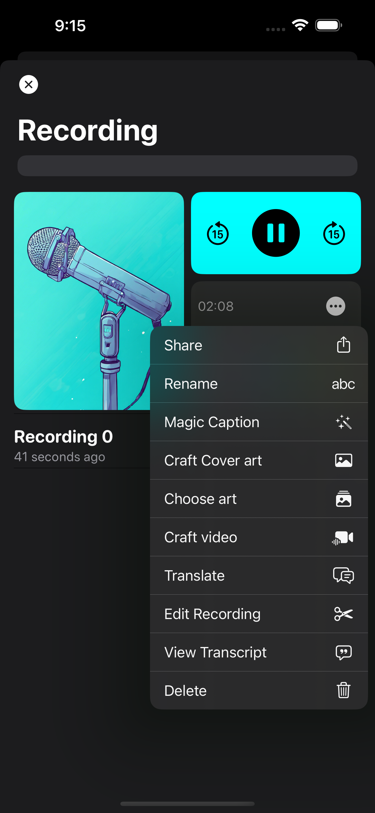 AI Voice Memo