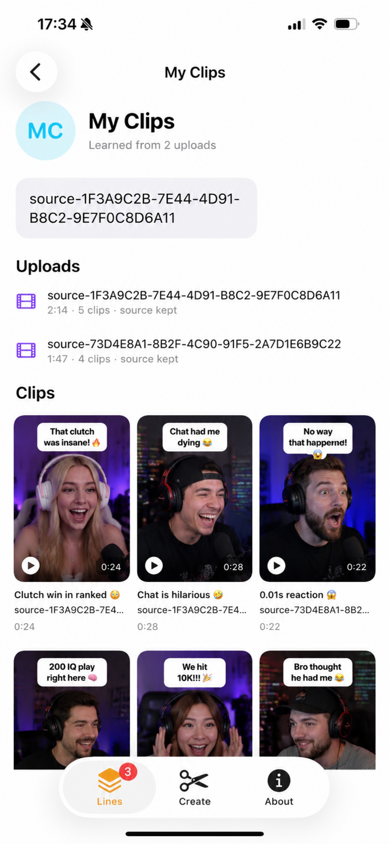 ClipFactory by Nostradamus screenshot 3