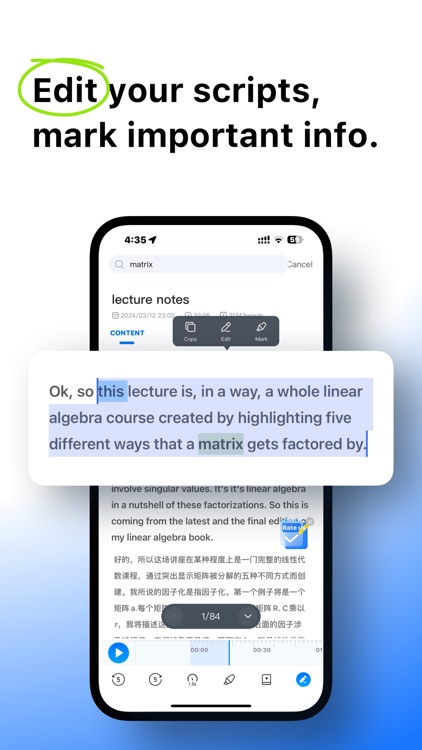 VoiceCube: Transcribe AI Notes screenshot-3