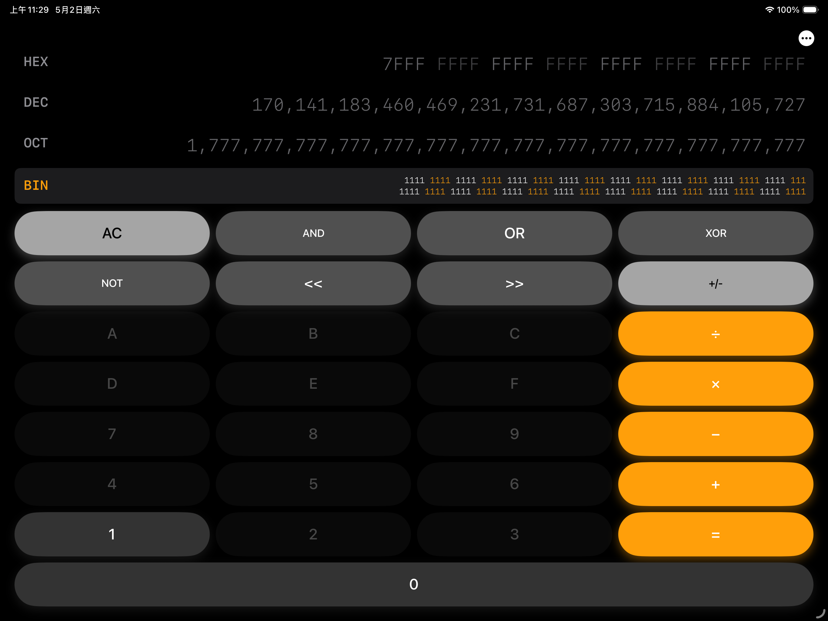 Nibble Calc