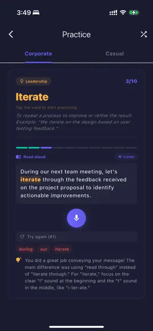 SpeakUP - Practice English screenshot 4
