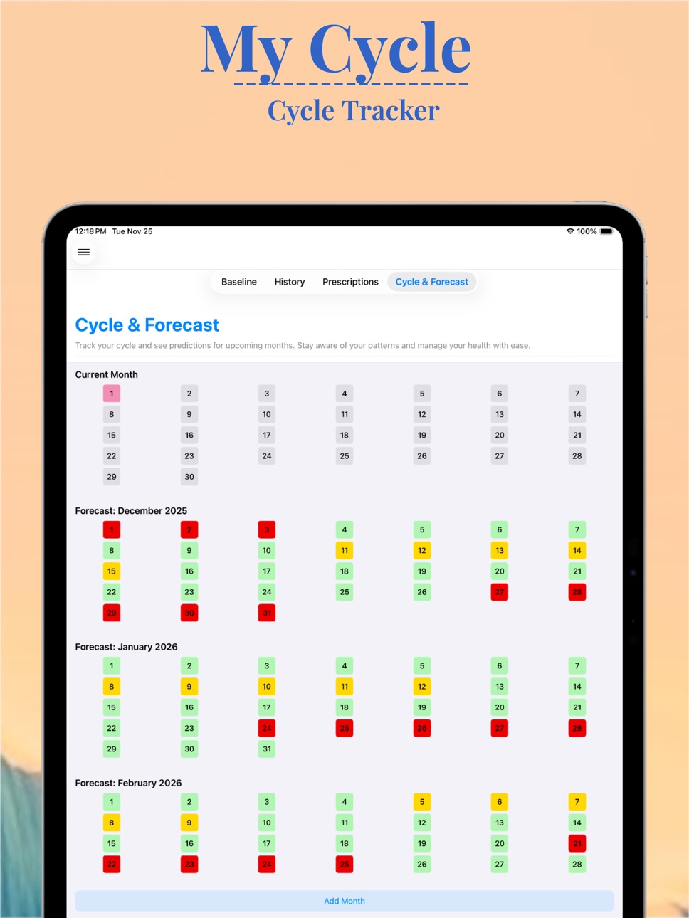 iPad screenshot