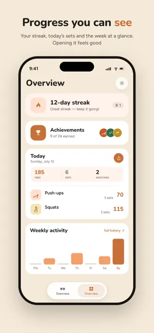 Sportiary: Workout Tracker screenshot 2