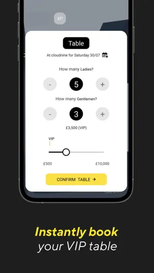 Nightclub Reservation Subnight screenshot 3