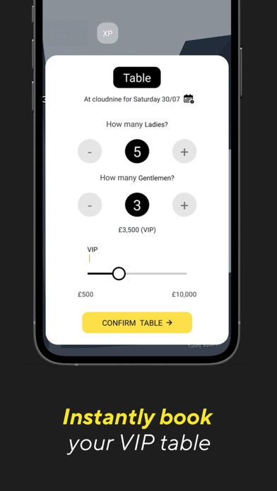 Screenshot #3 pour Nightclub Reservation Subnight