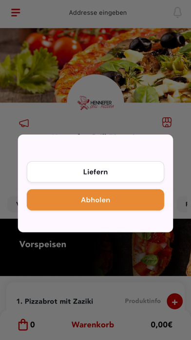 Hennefer Grill Pizzeria Screenshot