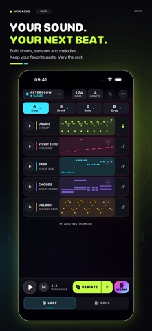 Wormhole: Sample & Beat Maker Screenshot 1 of 7