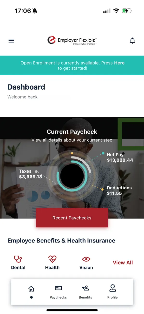 Screenshot #2 pour Employer Flexible - myMobile