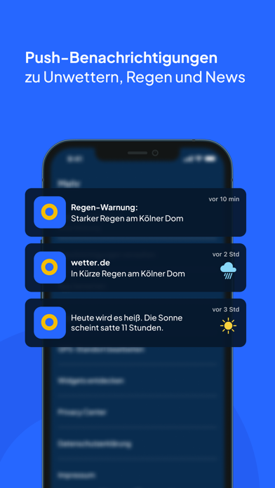 wetter.de Regenradar & Wetter iPhone screenshot 4 - Weather app