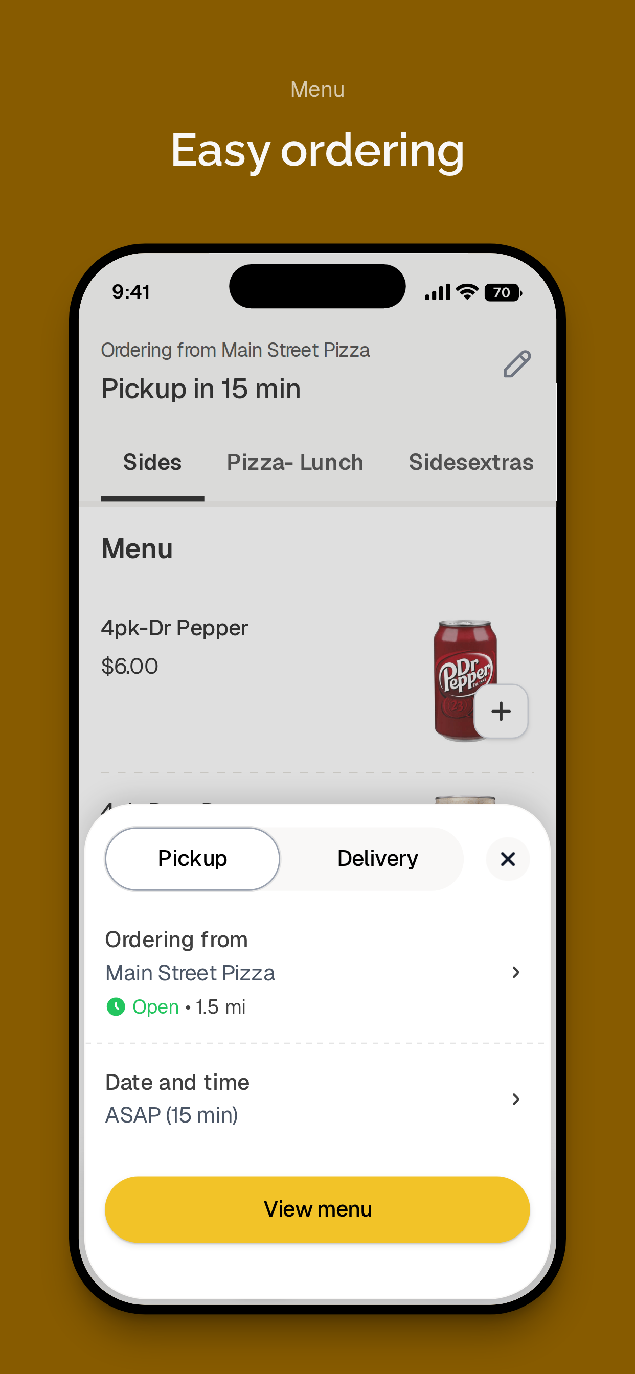 Main Street Pizza To Go screenshot 3