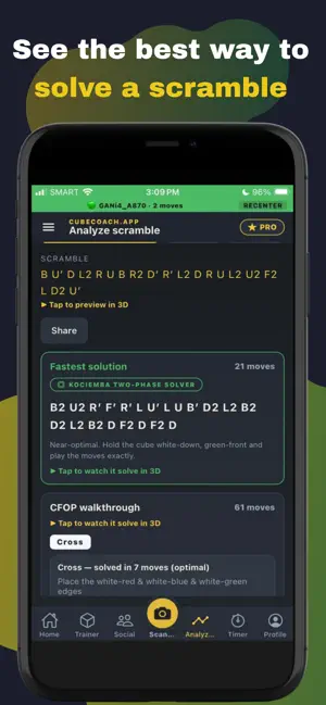 Cube Coach: Rubik's Trainer screenshot 4