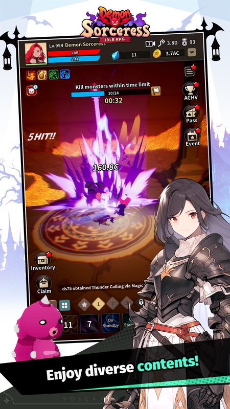 Demon Sorceress : Idle RPG screenshot 5