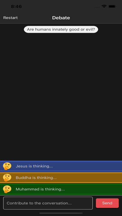 Divine Debates Screenshot