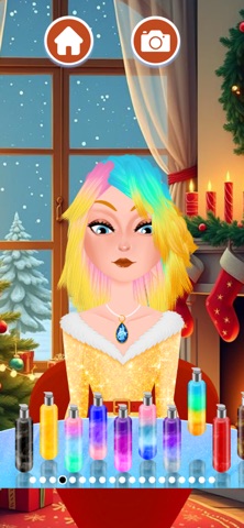 Christmas Hair Stylist screenshot