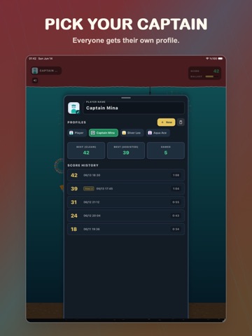 Dippy Sub iPad screenshot