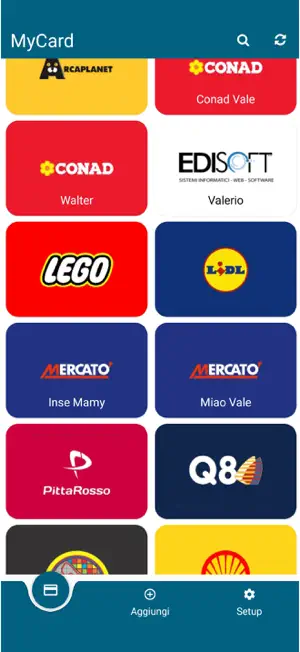 MyCard screenshot 1