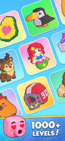 Shoot a Cube Puzzle! iPhone screenshot