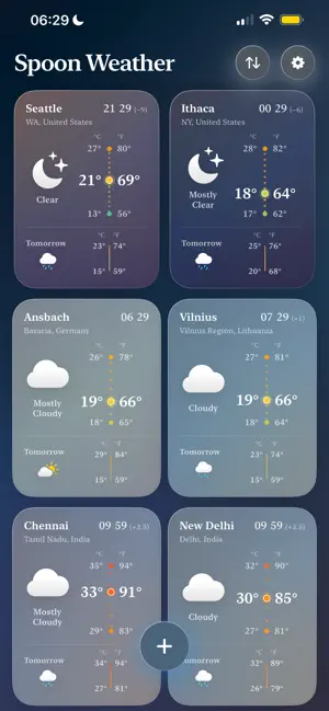 Spoon Weather screenshot 1
