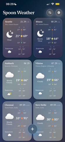 Spoon Weather Screenshot 1 of 3