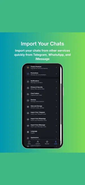 Chains Messenger screenshot 4