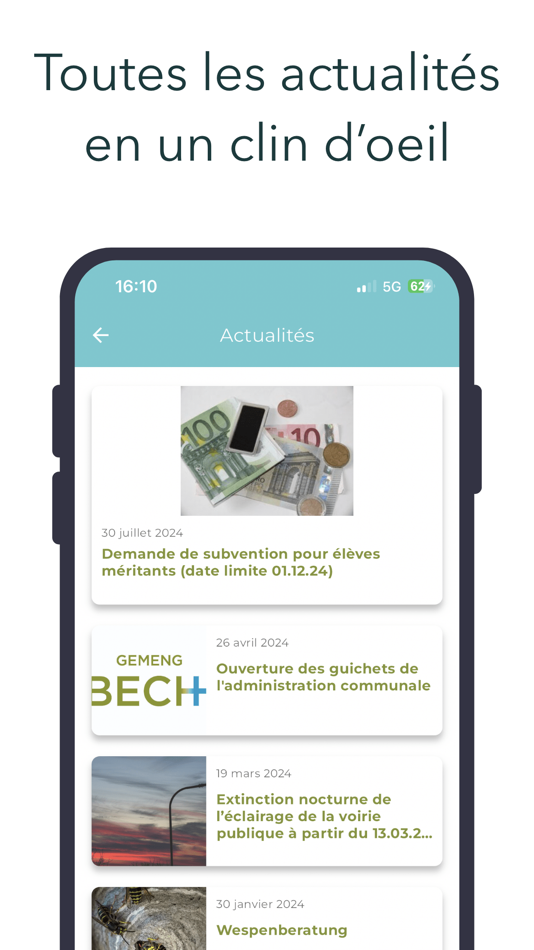 #5. Gemeng Bech (iOS) 由: Administration communale de Bech